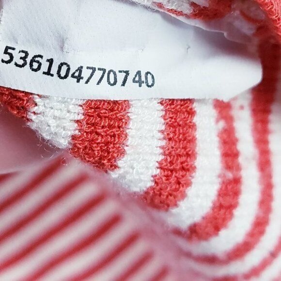 MaxMara Weekend Red Stripe Long Sleeve Knit Top M - Picture 7 of 10